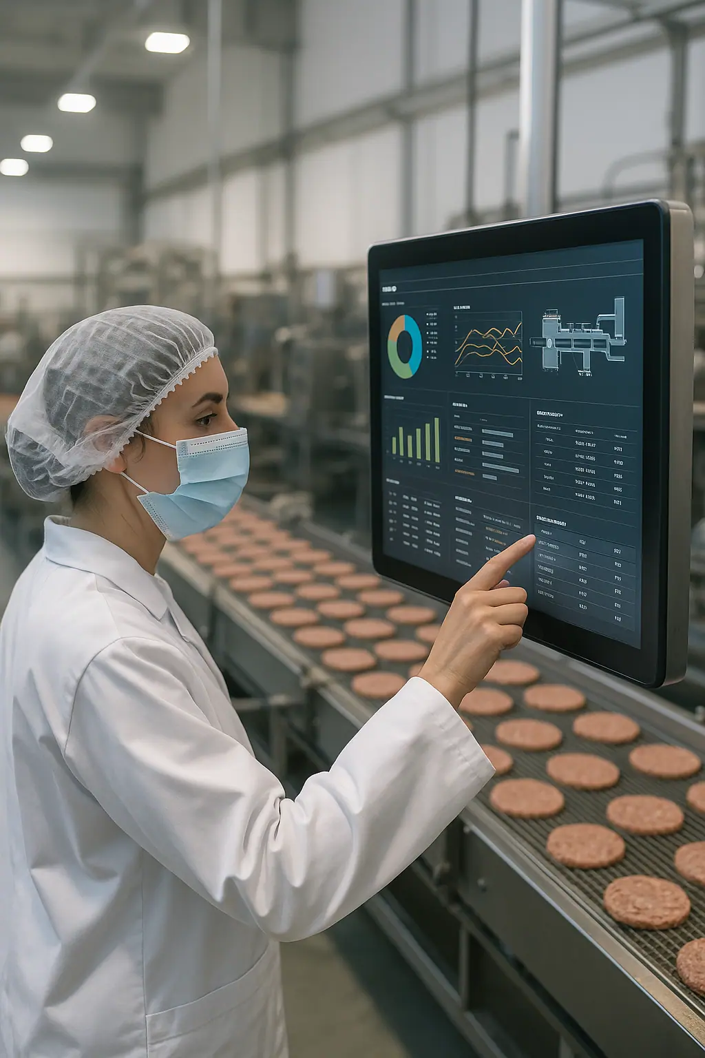 Tecnología táctil en almacenes y fábricas
